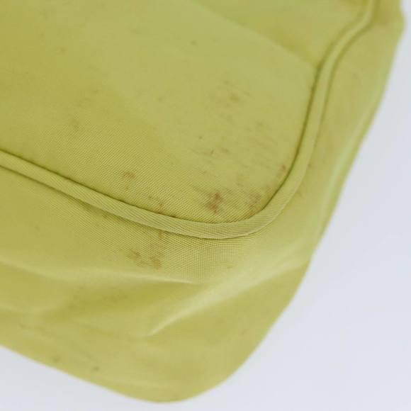 PRADA Accessory Pouch Nylon Yellow Pink Auth 79906 - Picture 9 of 16
